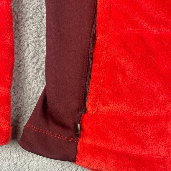 Columbia Women's Small Red Omni Heat Thermal Comfort Long Sleeve Jacket - Picture 3 of 12